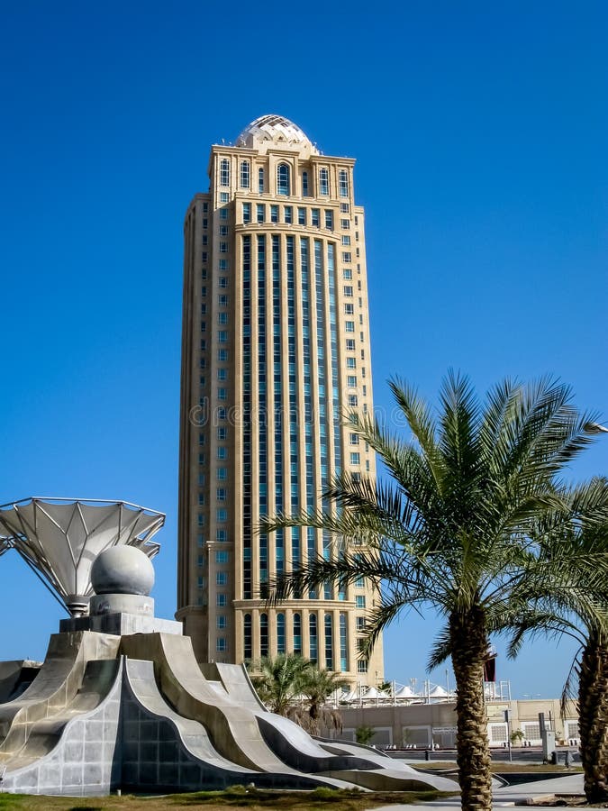 West Bay in Doha, Qatar stock photo. Image of persian 34434368