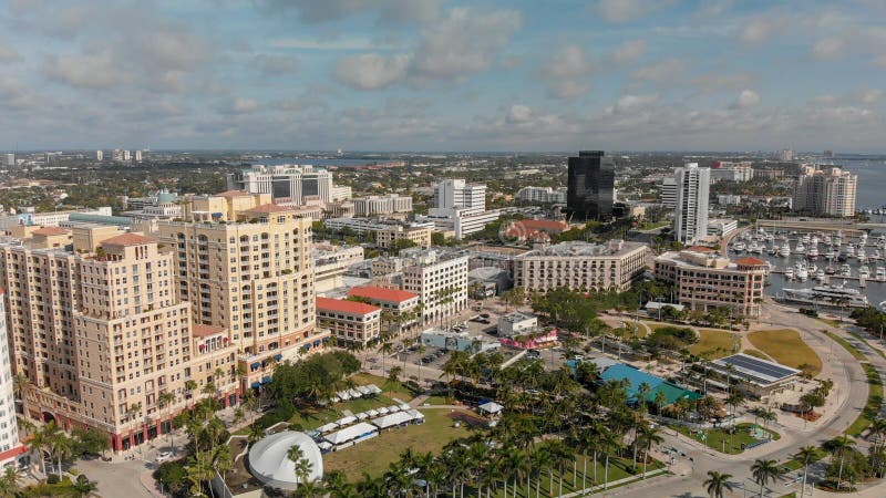 Palm Beach Gardens Florida Panorama Downtown