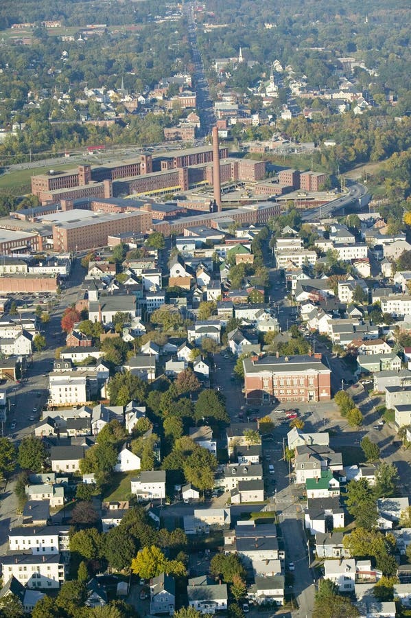Biddeford Maine Snowy Winter Landscape New England Stock Image Image