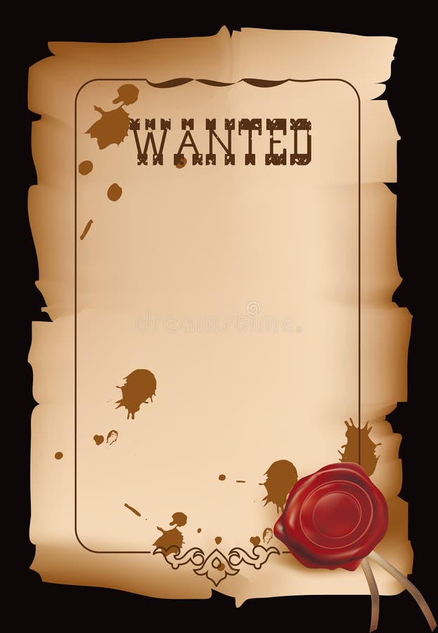 West poster stock illustration