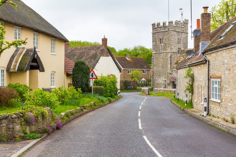 The village of West Stafford Dorset England UK Europe