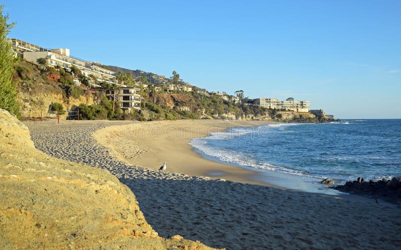 West Street Beach in South Laguna Beach,California.