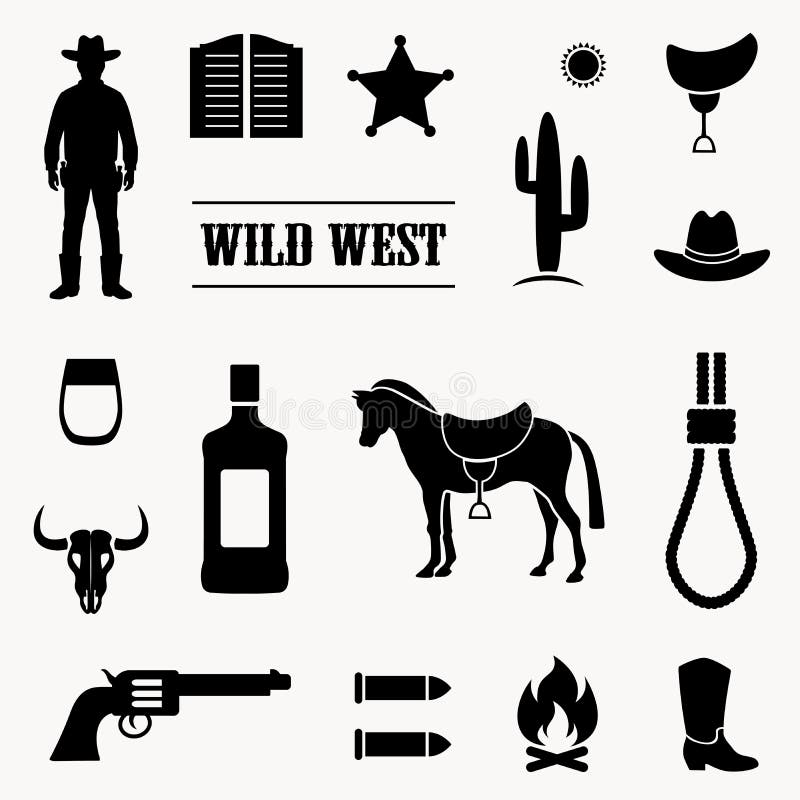 Download Western cowboy stock vector. Image of illustration, boots - 51202243