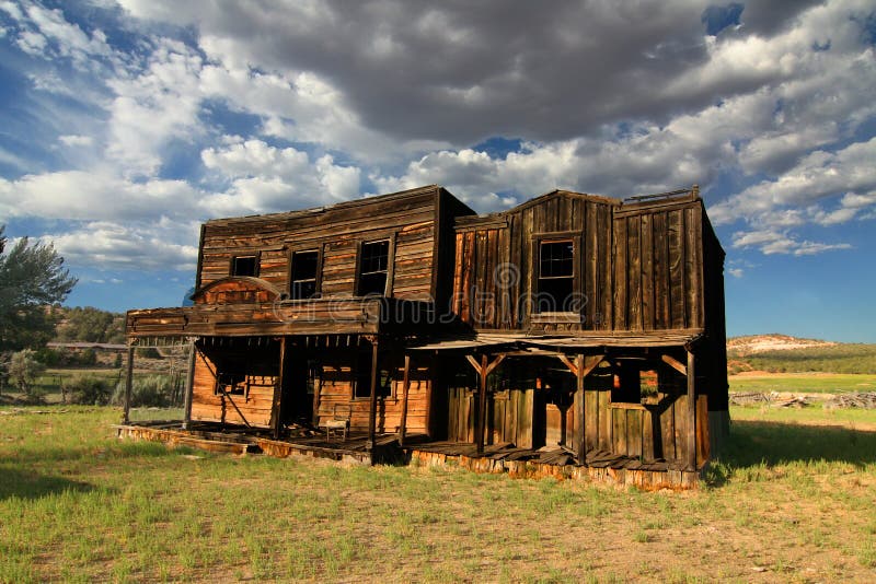 Western movie set