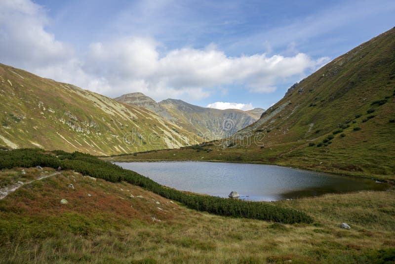 Western Tatras in September. Jamnicka Valley, Slovakia