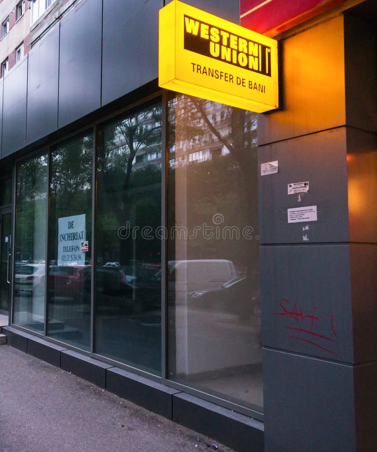 WESTERN UNION in COPENHAGEN Editorial Image - Image of copenhagen, states:  113643350