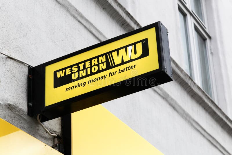 WESTERN UNION in COPENHAGEN Editorial Image - Image of copenhagen, states:  113643350