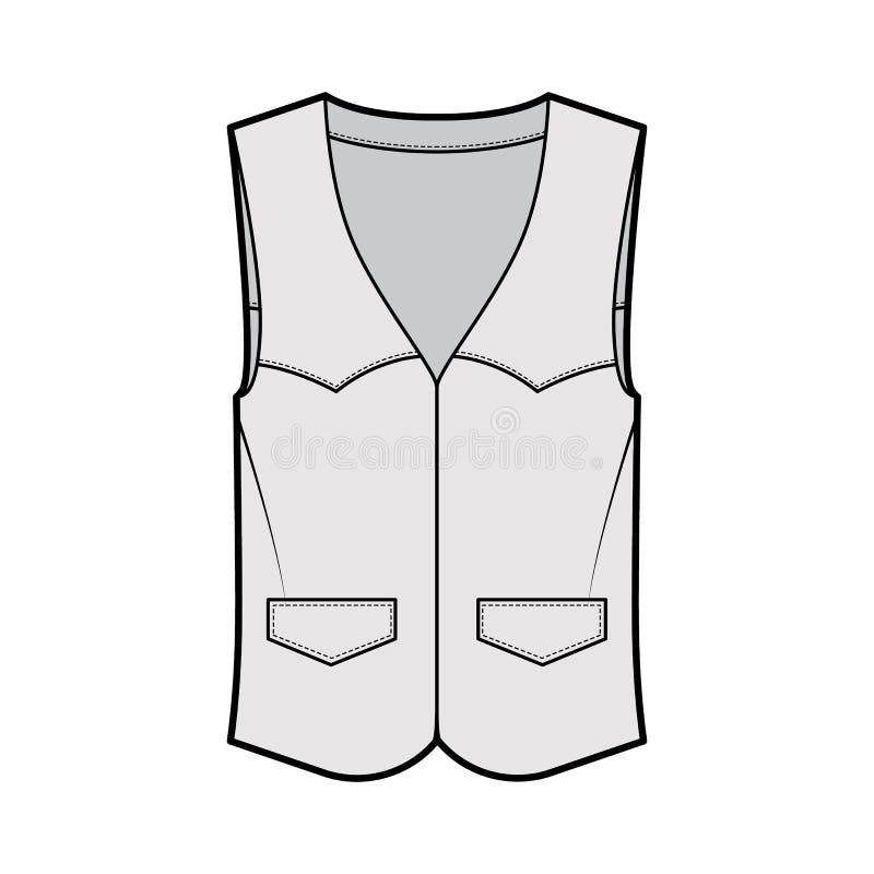 Classic Vest Outline Stock Illustrations – 223 Classic Vest Outline ...