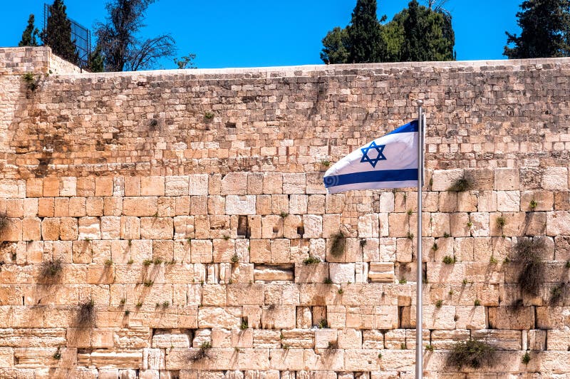 Western wall in Jerusalem royalty free stock photography Western wall in Jerusalem royalty free stock photography