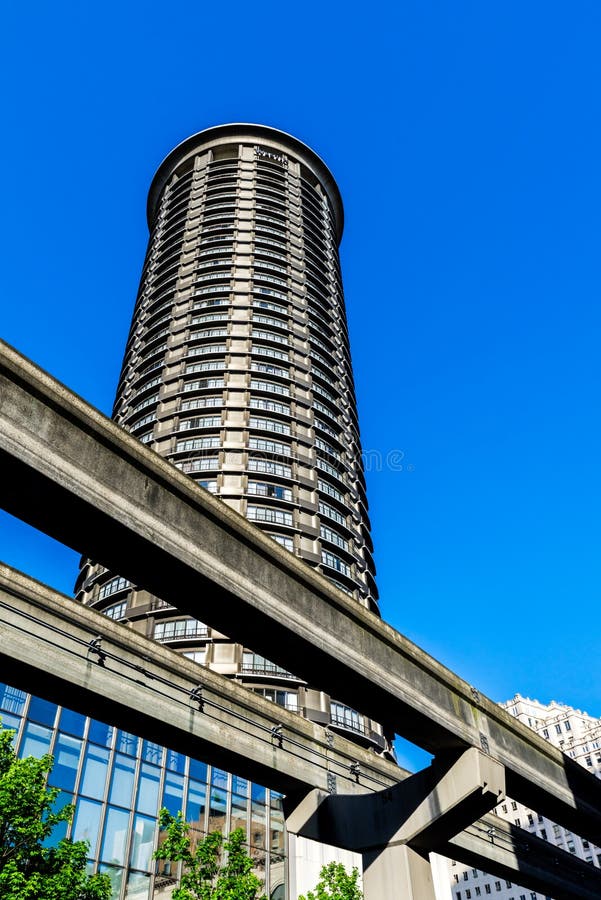 Westinhotel Seattle Washington royalty-vrije stock afbeeldingen Westinhotel Seattle Washington royalty-vrije stock afbeeldingen
