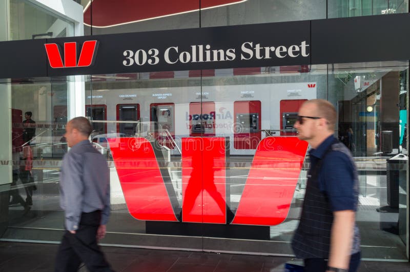 Branch Of The National Australia Bank In Melbourne ...