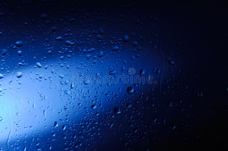 Wet Blue Glass