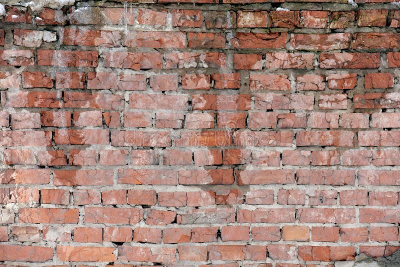 Wet brick wall stock image Image of exterior crack - 114223667