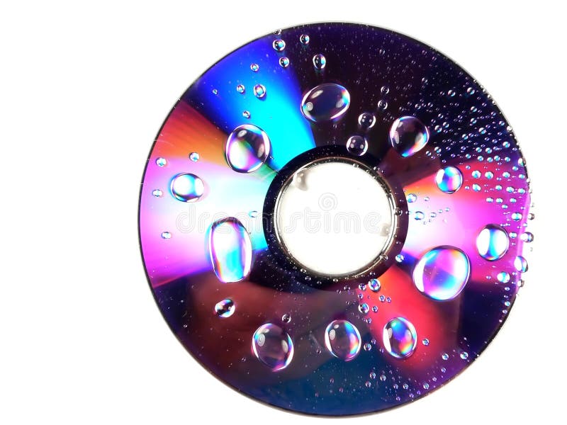 Wet DVD Rainbow