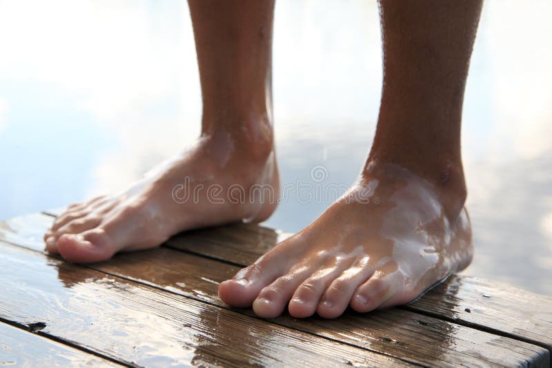 Wet feet