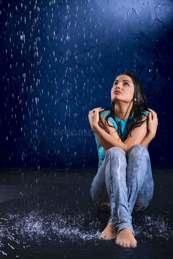 The Girl That Wet The Wall 348 Drenched Girl Wet Stock Photos - Free & Royalty-Free Stock Photos