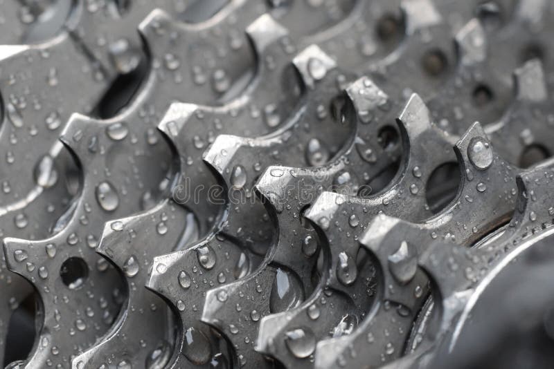Gear teeth damaged stock photo. Image of mechanical 125053978