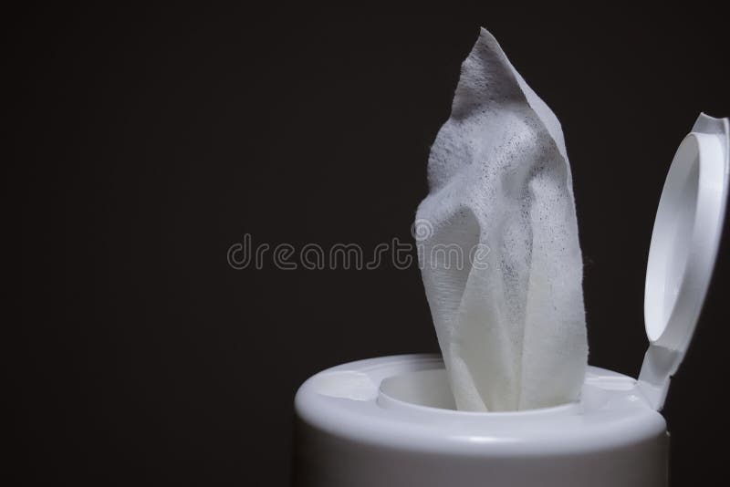 Wet Wipes for Personal Hygiene with Disinfectant Solution Stock Photo Image of disinfect