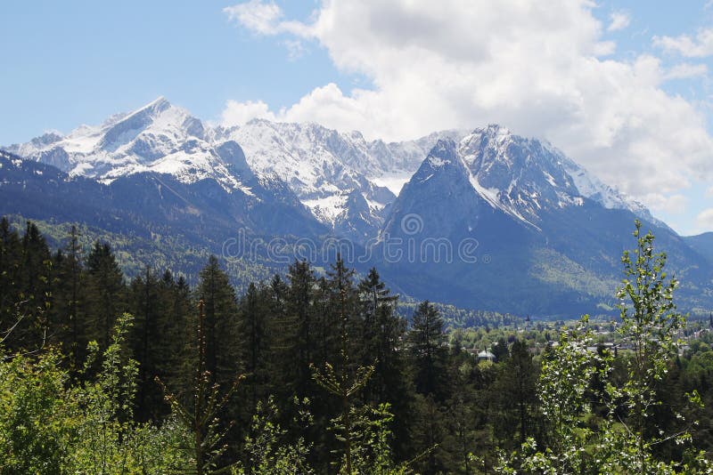 Wetterstein mountains, Bavarian Alps, Germany