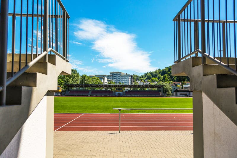 View into WETZLARER Stadium Editorial Stock Photo Image of activity