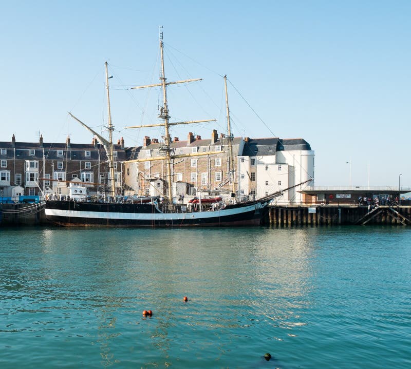 Weymouth Dorset stock image. Image of pelican, landscape - 39817741