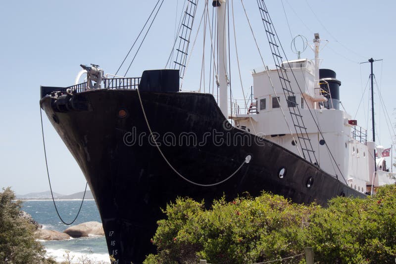 Whaling boat with harpoon royalty free stock images Whaling boat with harpoon royalty free stock images