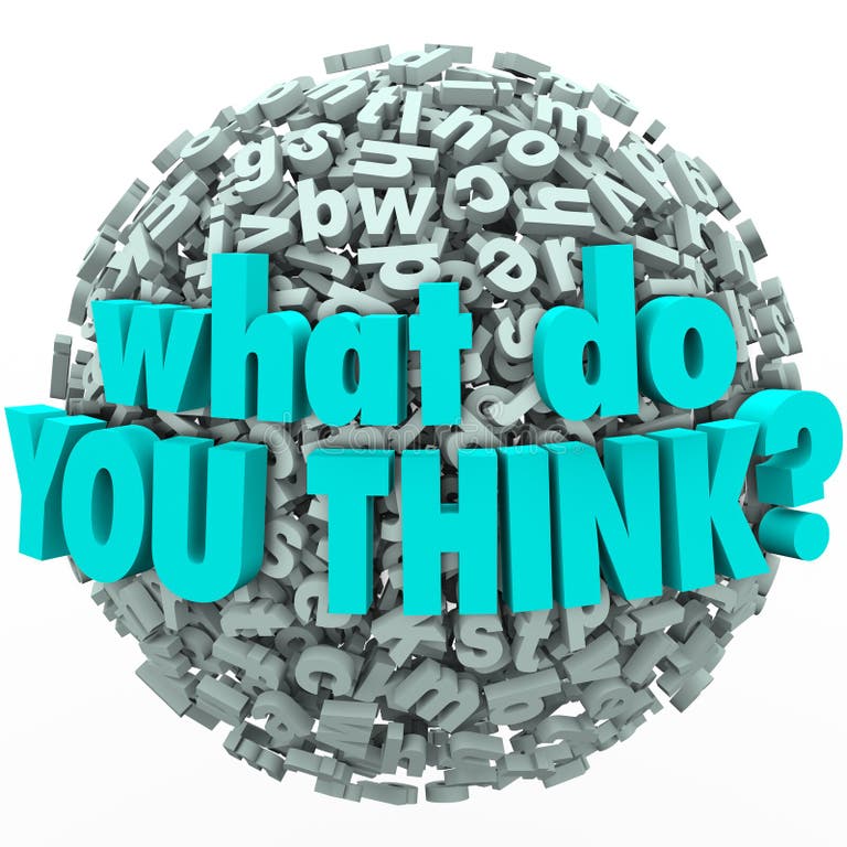 What Do You Think Stock Illustrations – 276 What Do You Think Stock