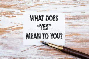 What Does Yes Mean To You Paper Letter And Pen Stock Photo Image Of What Does Yes Mean To You Paper Letter And Pen Stock Photo Image Of