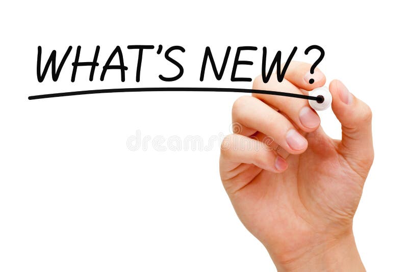 What is New Black Marker stock images