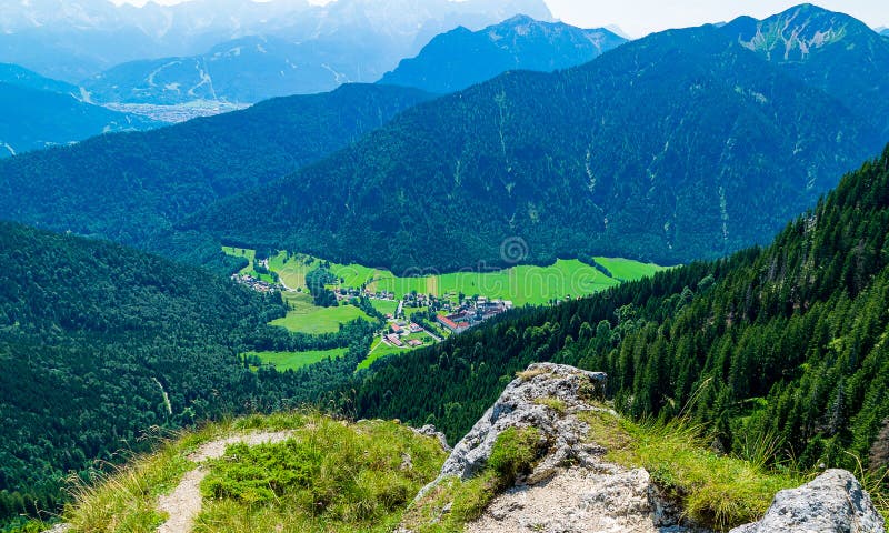 What a view from the Laber in Oberammergau. What a view from the Laber in Oberammergau