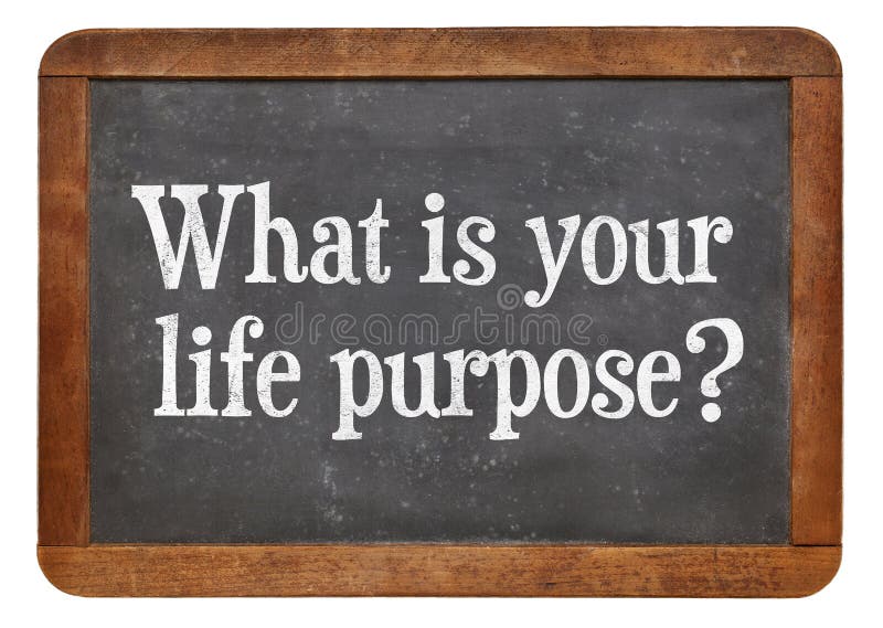 Question of purpose. Life purpose.