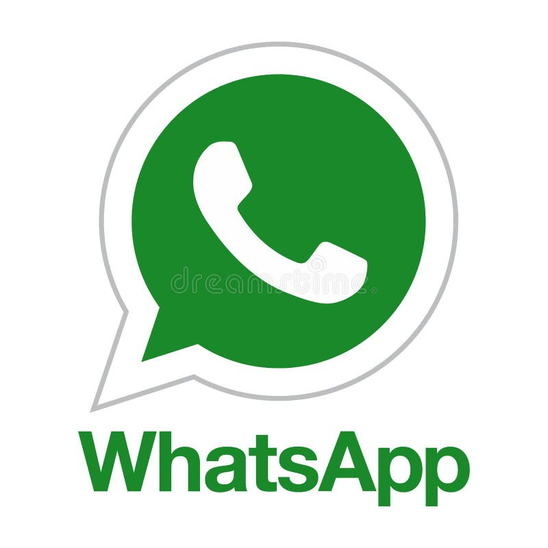 Whatsapp Logo Transparent Stock Illustrations – 246 Whatsapp Logo