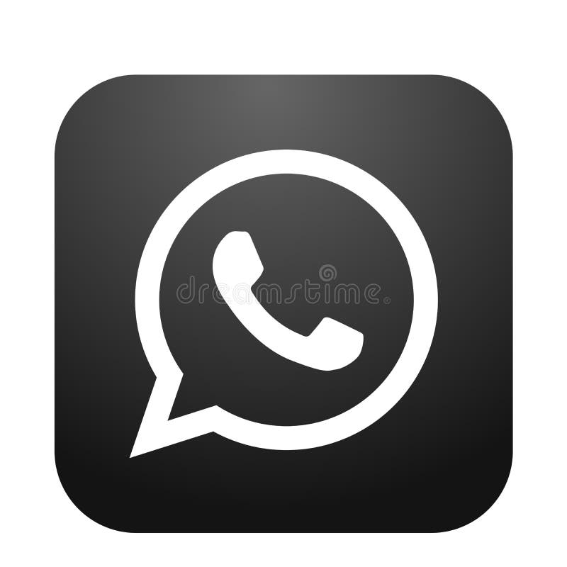 Whatsapp Icon Logo Element Sign Vector Mobile App On White Background