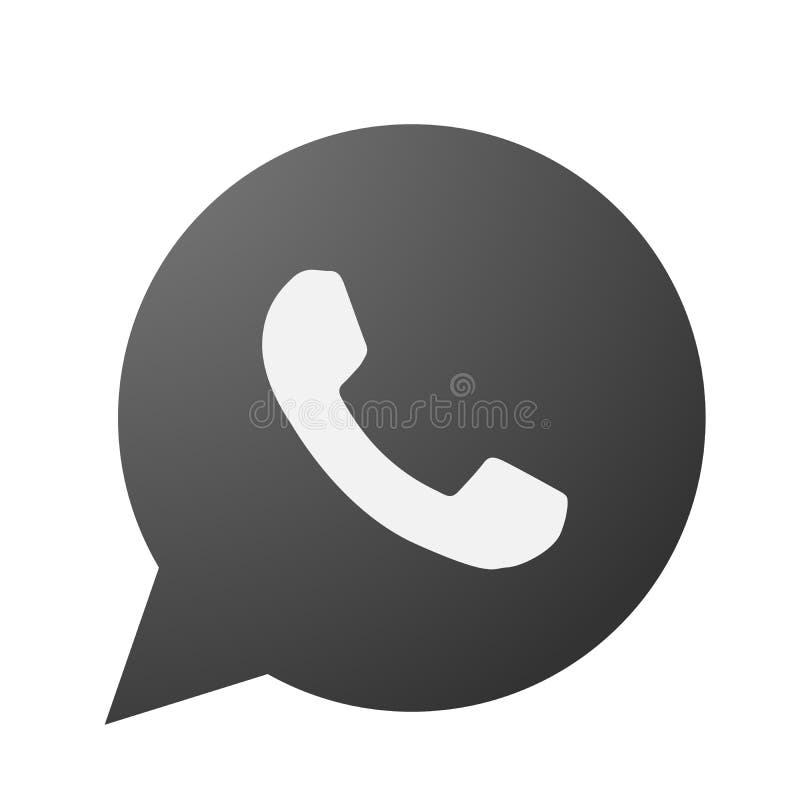 Whatsapp Icon Logo Element Sign Vector Mobile App On White Background