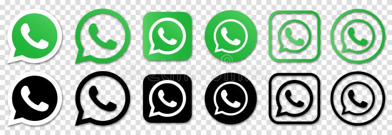 Whatsapp Logo Transparent Stock Illustrations – 183 Whatsapp Logo  Transparent Stock Illustrations, Vectors & Clipart - Dreamstime