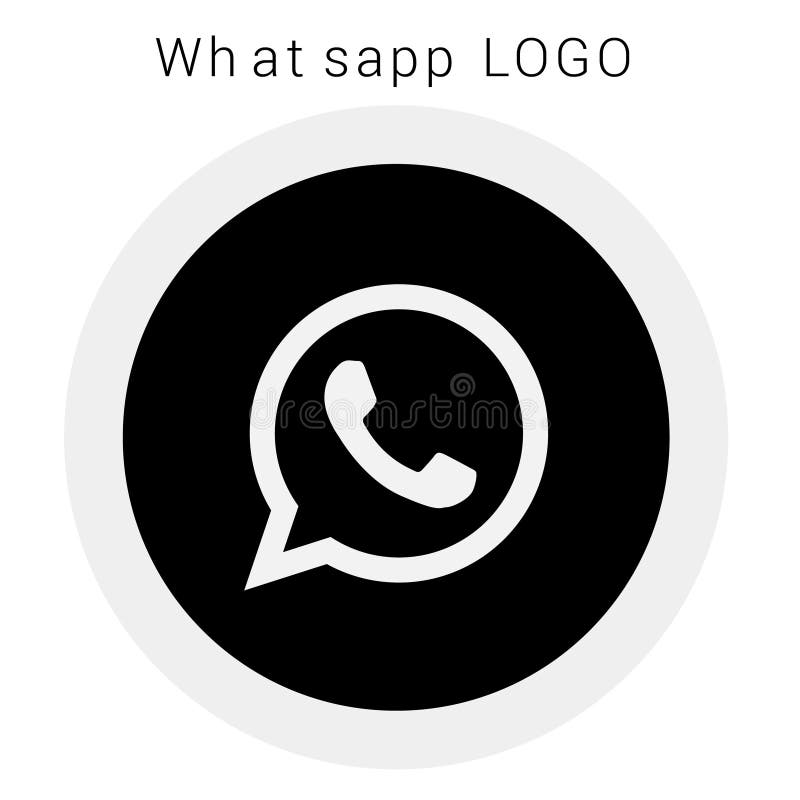 whatsapp logo vector black and white whatsapp logo vector black and white