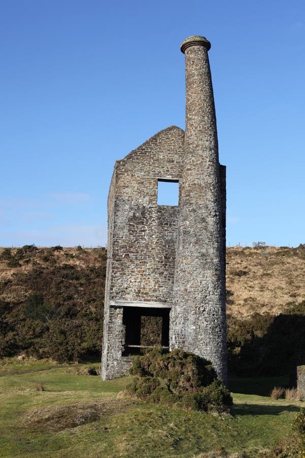 Wheal Betsy Argent-Aboutissent le mien photos stock Wheal Betsy Argent-Aboutissent le mien photos stock