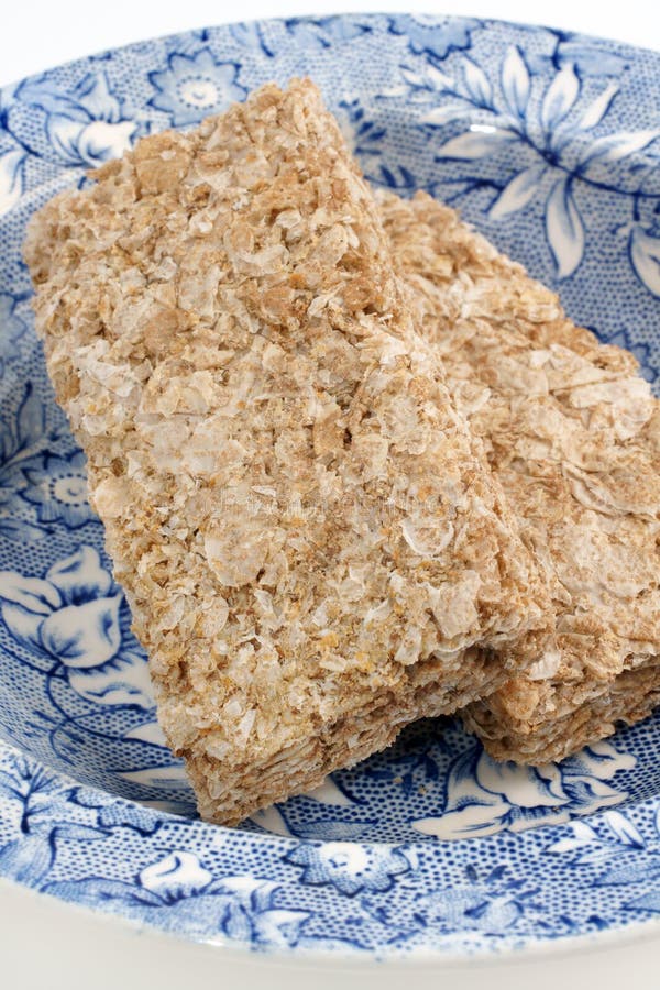 Wheat Biscuits Served with Milk Stock Photo Image of spoon, wheat