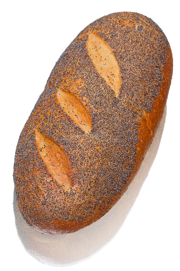 Bread with poppy seeds stock image. Image of basket, food 1871379
