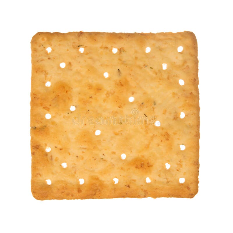 Wheat cracker. A single piece wholemeal oat biscuit isolated on white background. Crispy diet stock images, royalty-free photos and pictures
