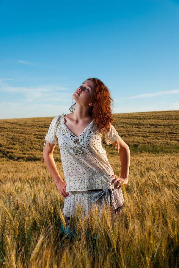 Wheat field joy