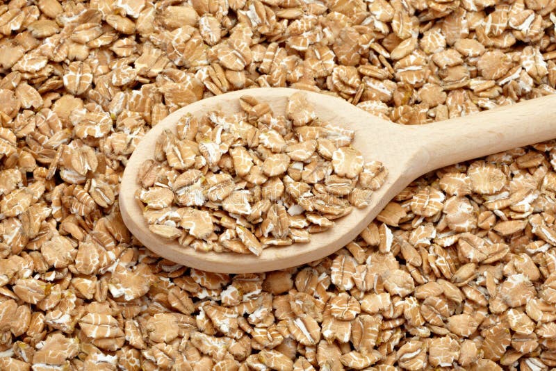 Wheat flakes stock image. Image of healthy, breakfast 21067361