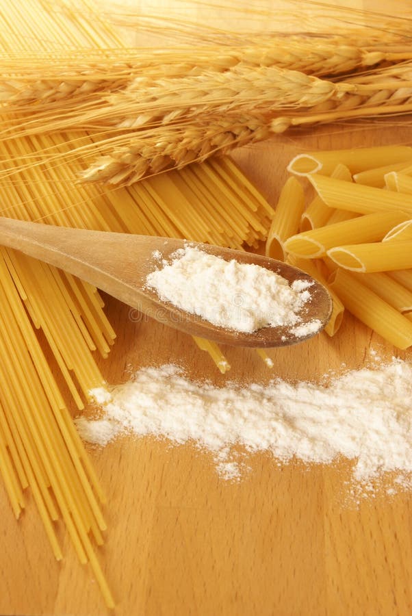 Wheat Pasta Noodles stock image. Image of pasta, kitchen 79335679