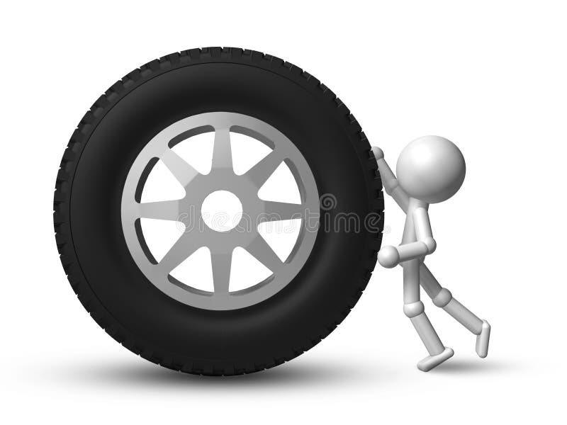 Wheel vector illustration