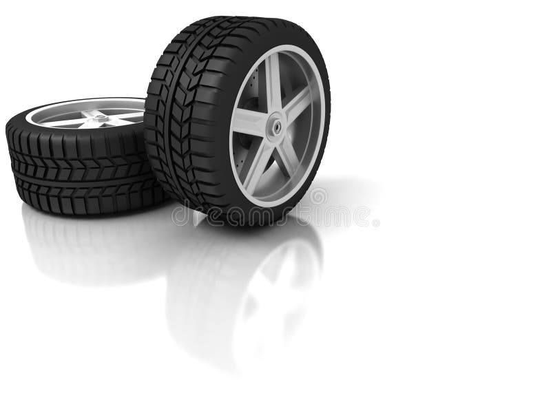 Wheel royalty free illustration