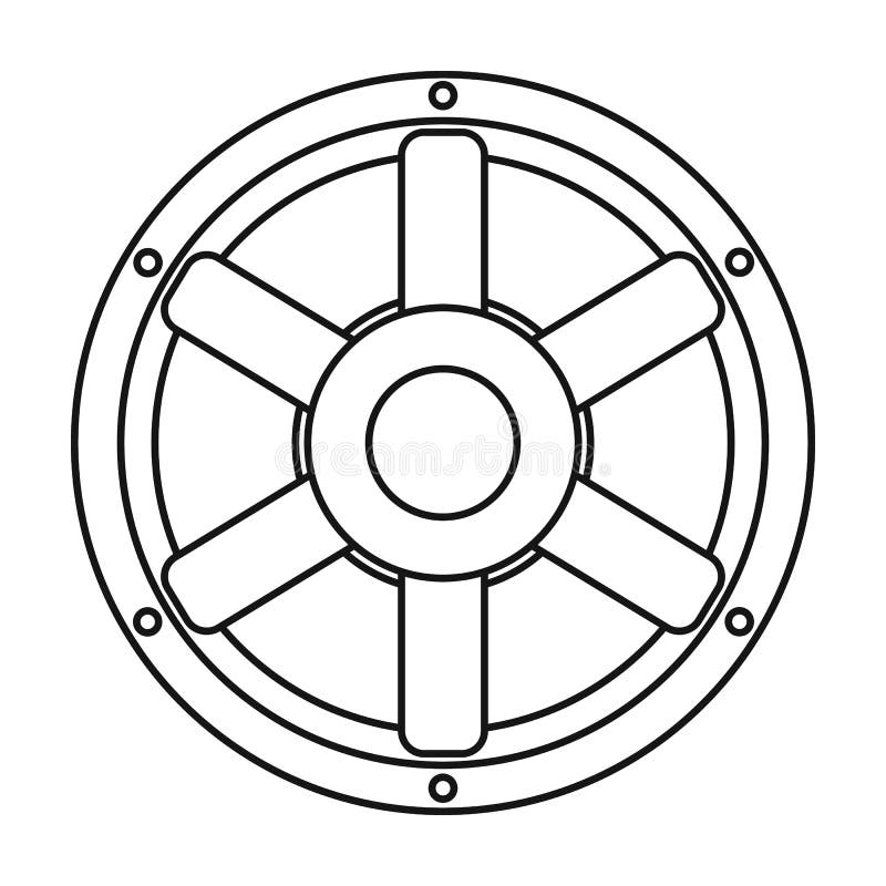 Wooden Wheel Vector Cartoon Set Icon.Vector Illustration Cart Of Wheel