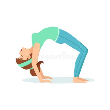 Chakrasana Stock Illustrations – 92 Chakrasana Stock Illustrations ...