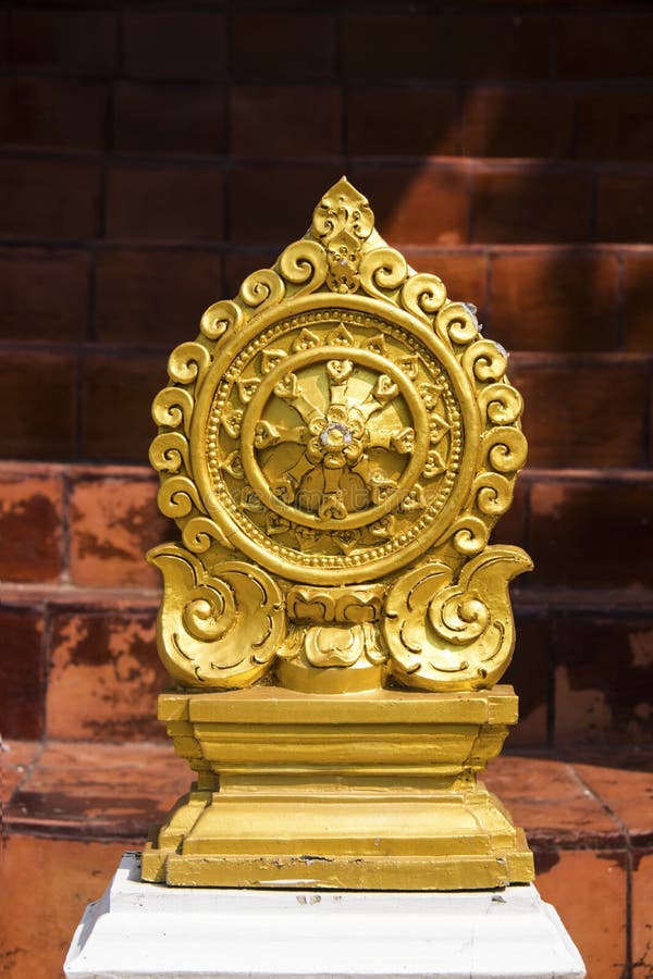 Wheel of dharma stock image. Image of china, budhism 12029407