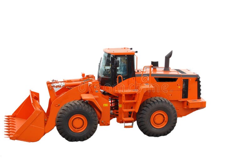 Wheel loader stock images