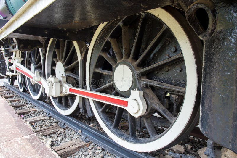 Wheel of a stock photo. Image of spring, rail 33128514